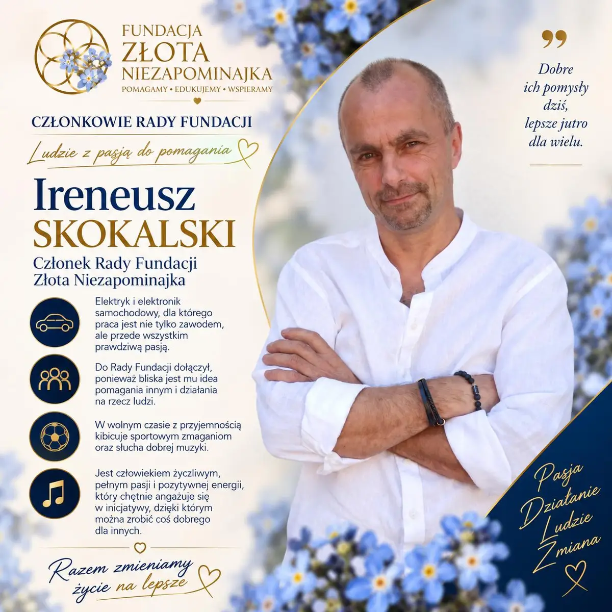 Ireneusz Skokalski, Członek Rady Fundacji