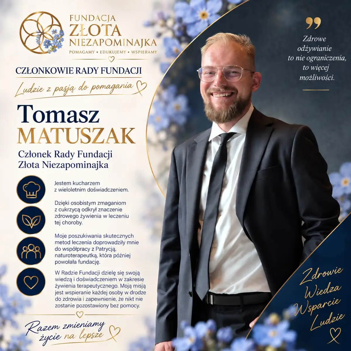 Tomasz Matuszak, Przewodniczący Rady Fundacji