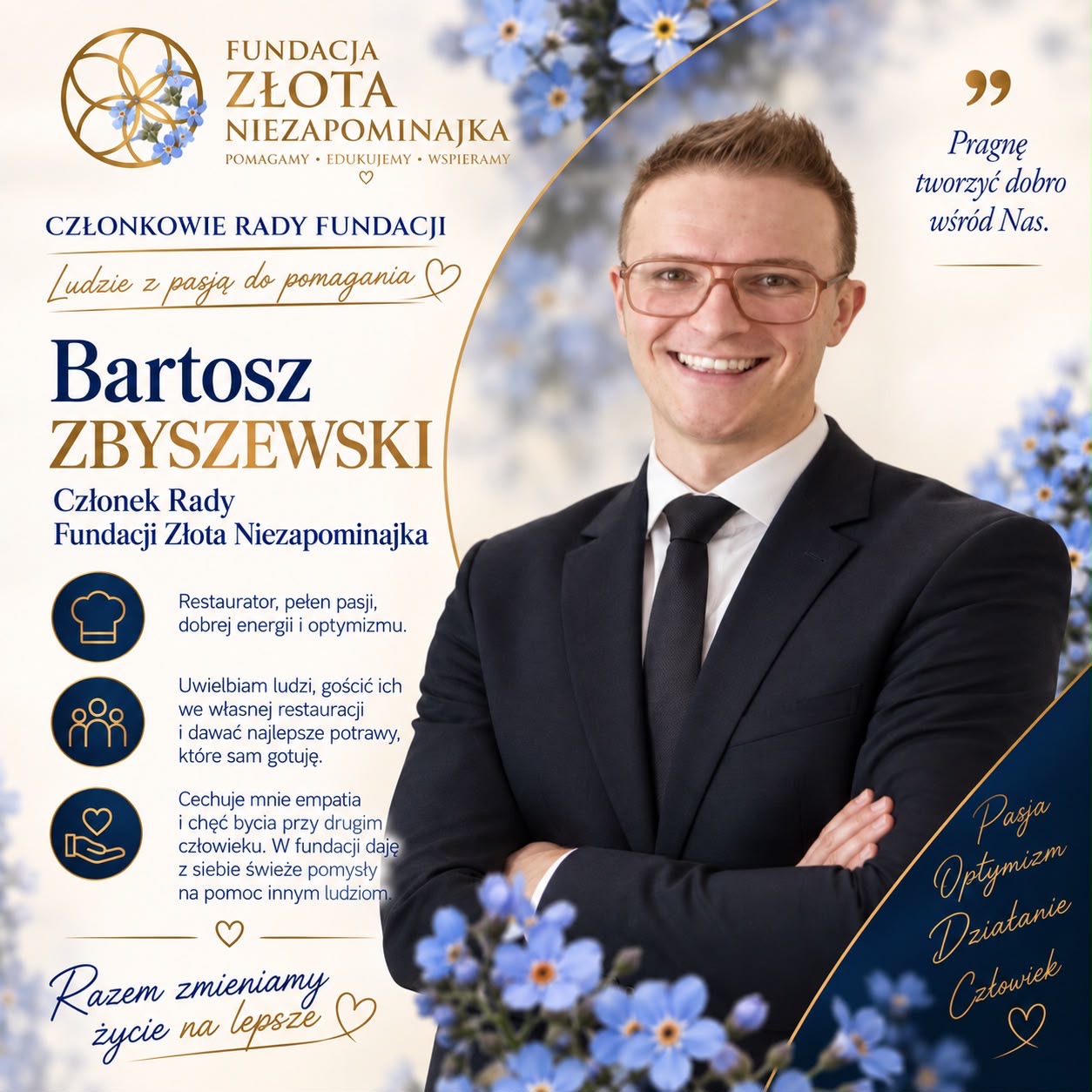 Bartosz Zbyszewski, Członek Rady Fundacji